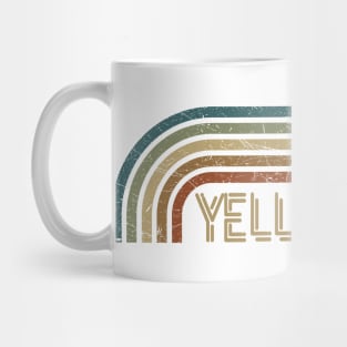 Yellowcard Retro Stripes Mug